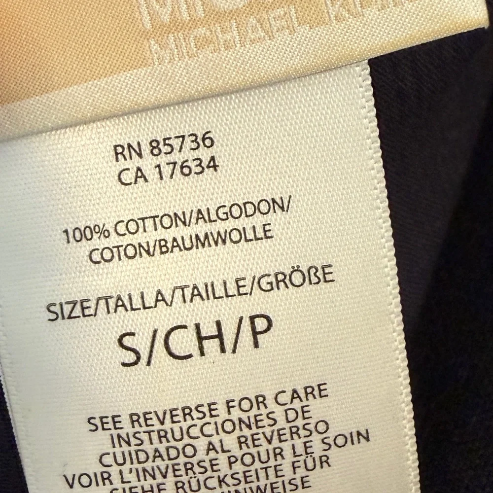 Michael Kors asymmetric black dress size s